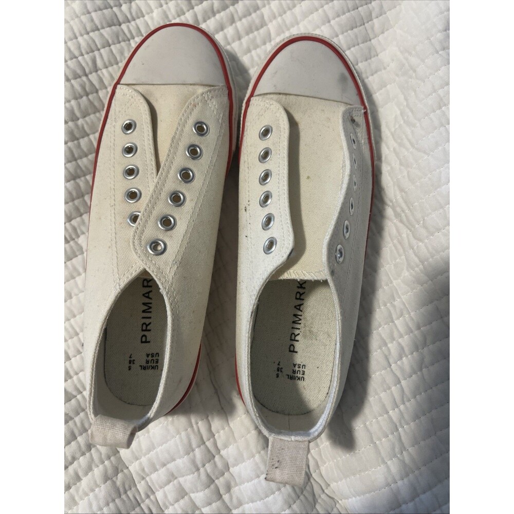 White Converse-style Sneakers women's Size 7